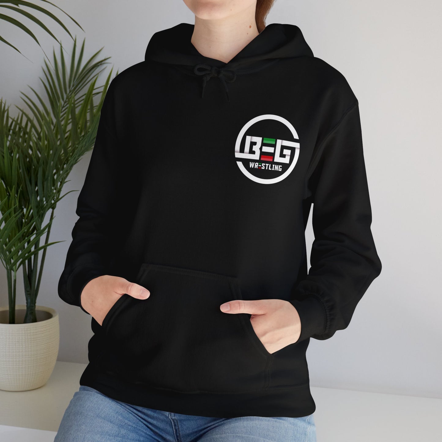 BEG Wrestling Unisex Heavy Blend™ Hooded Sweatshirt