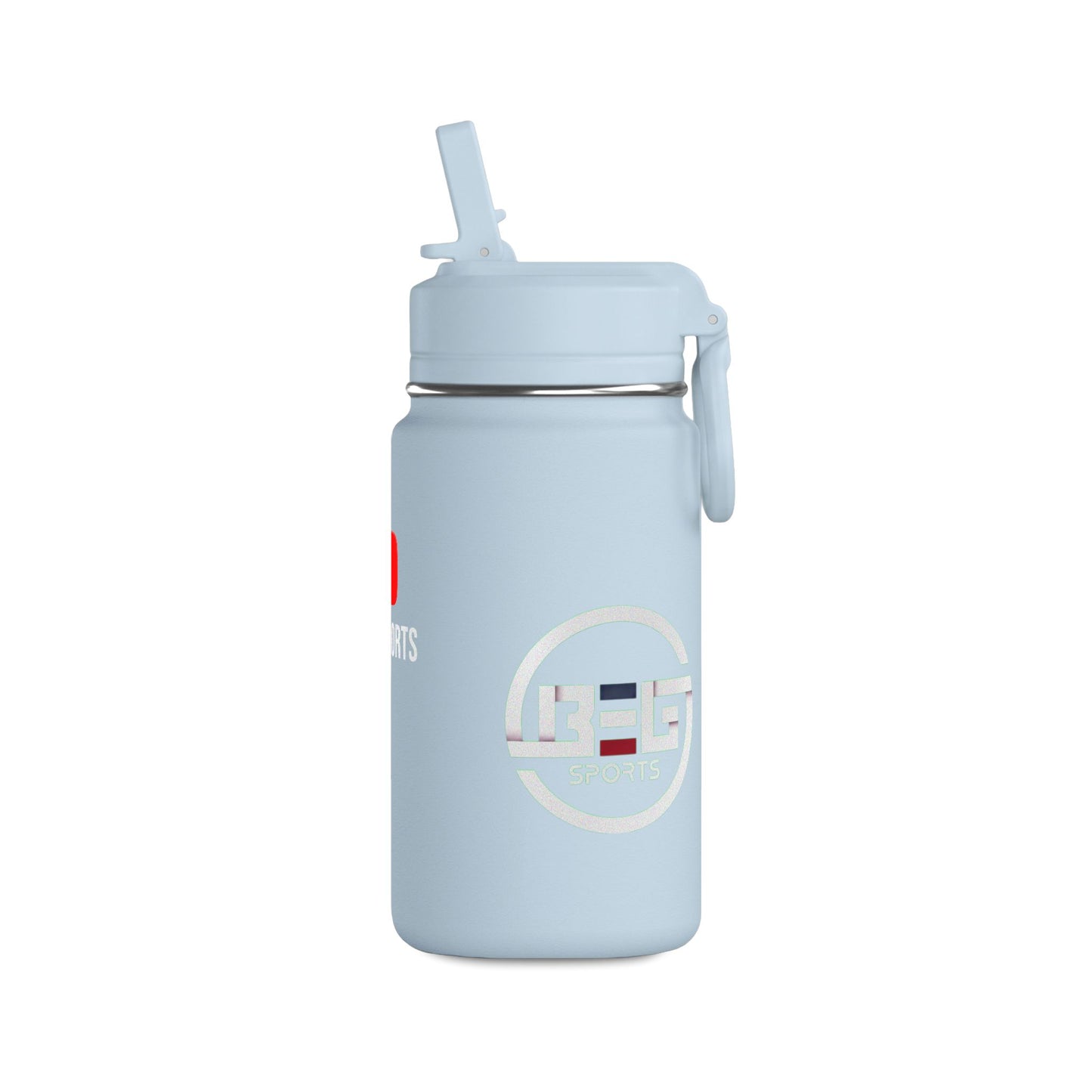 14oz Mini Water Bottle with Straw — BEG Sports