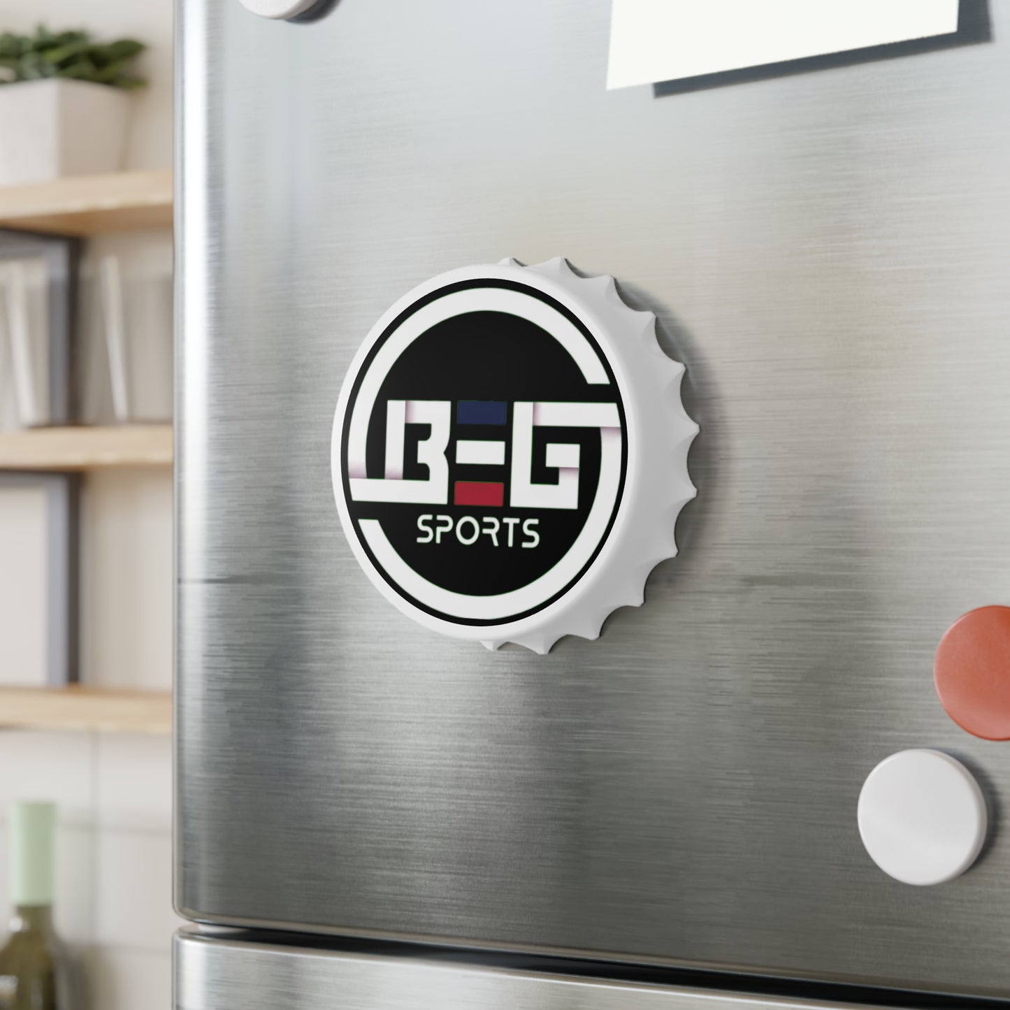 Bottle Opener - BEG Sports Logo Metal Cap Opener