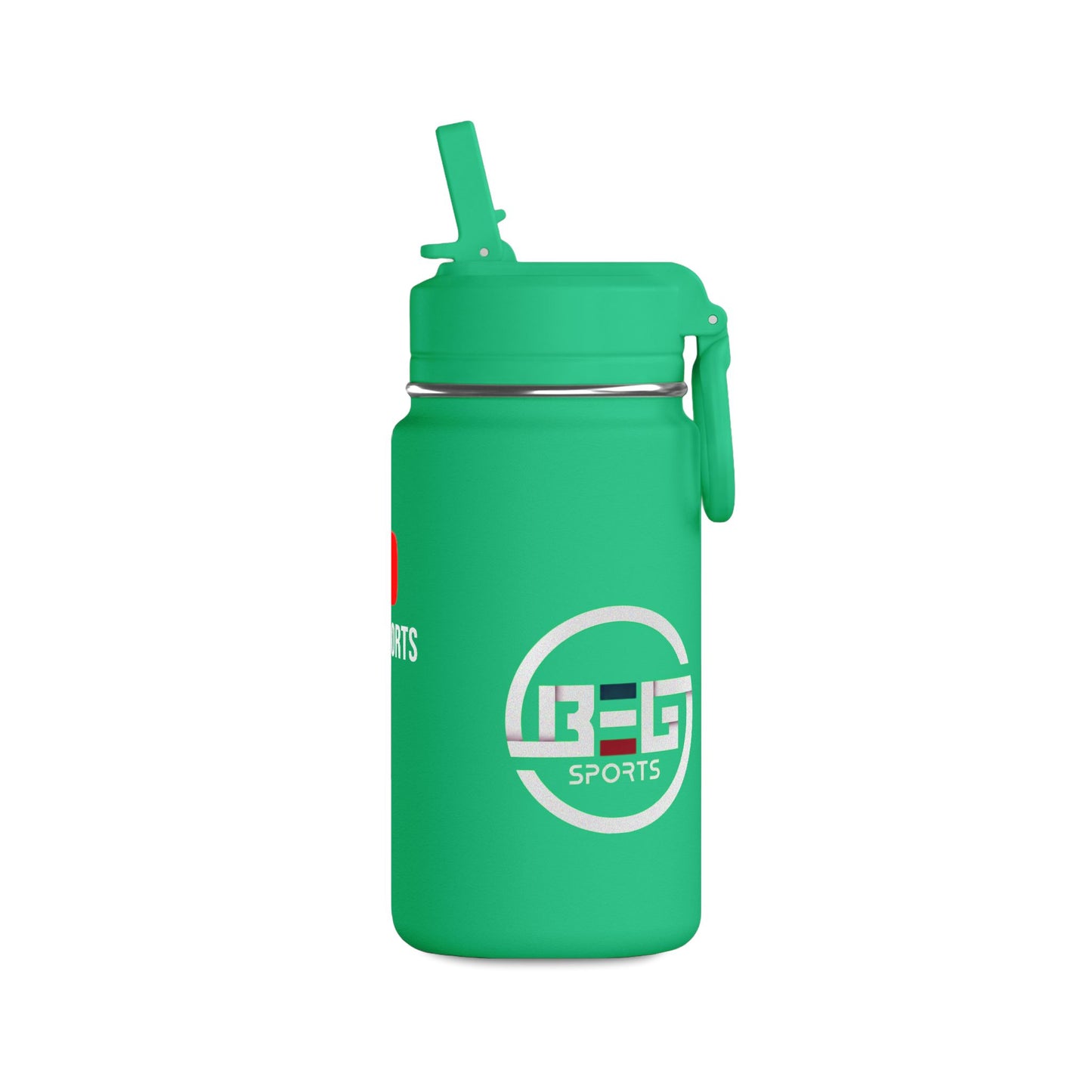 14oz Mini Water Bottle with Straw — BEG Sports