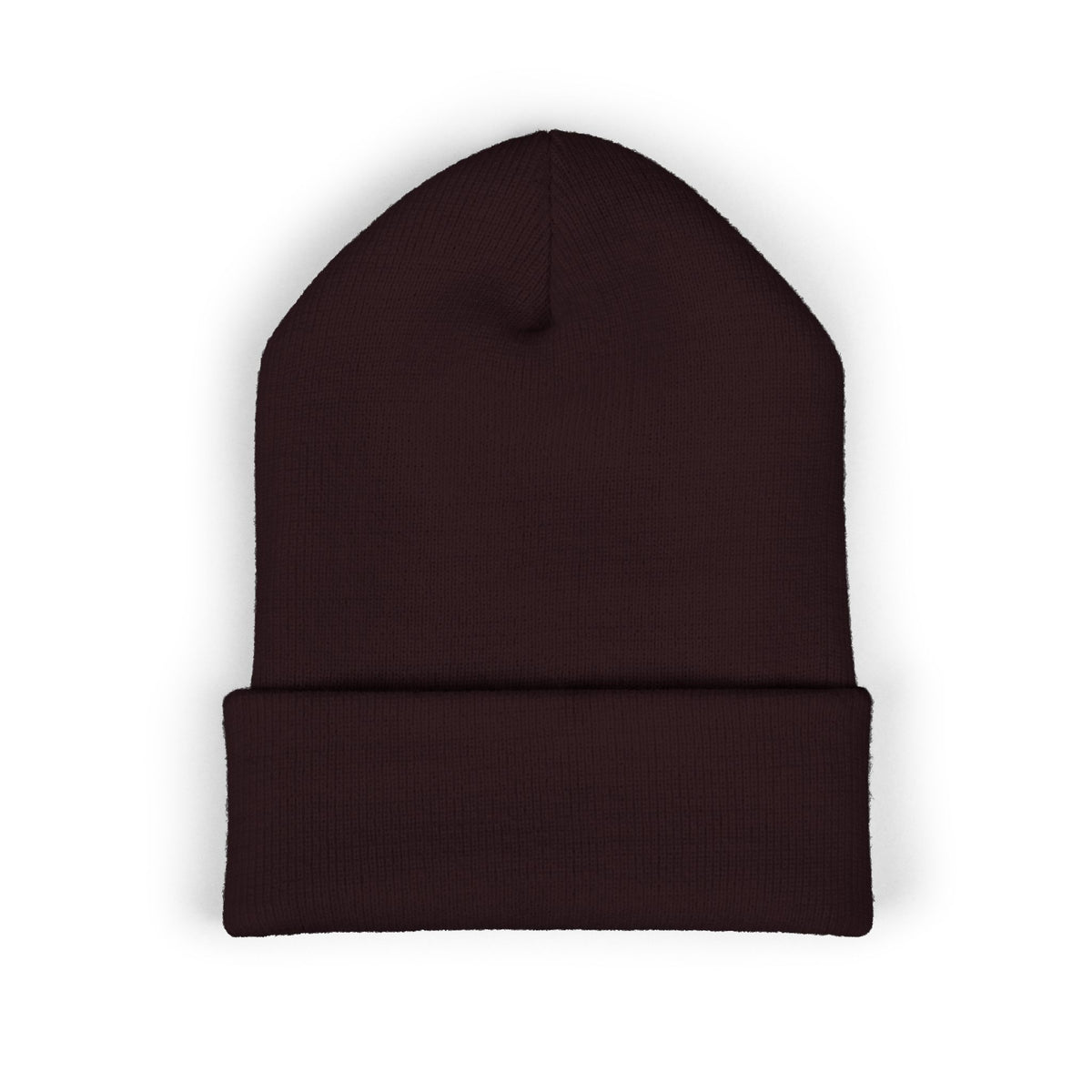 BEGnie Embroidered Classic Cuffed Beanie – Minimal Logo Knit Hat