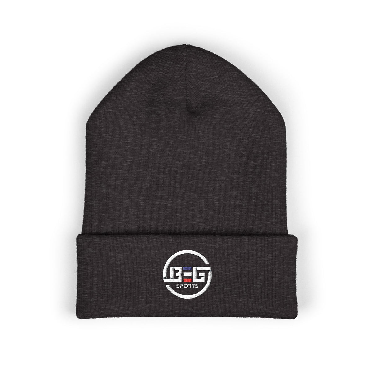 BEGnie Embroidered Classic Cuffed Beanie – Minimal Logo Knit Hat