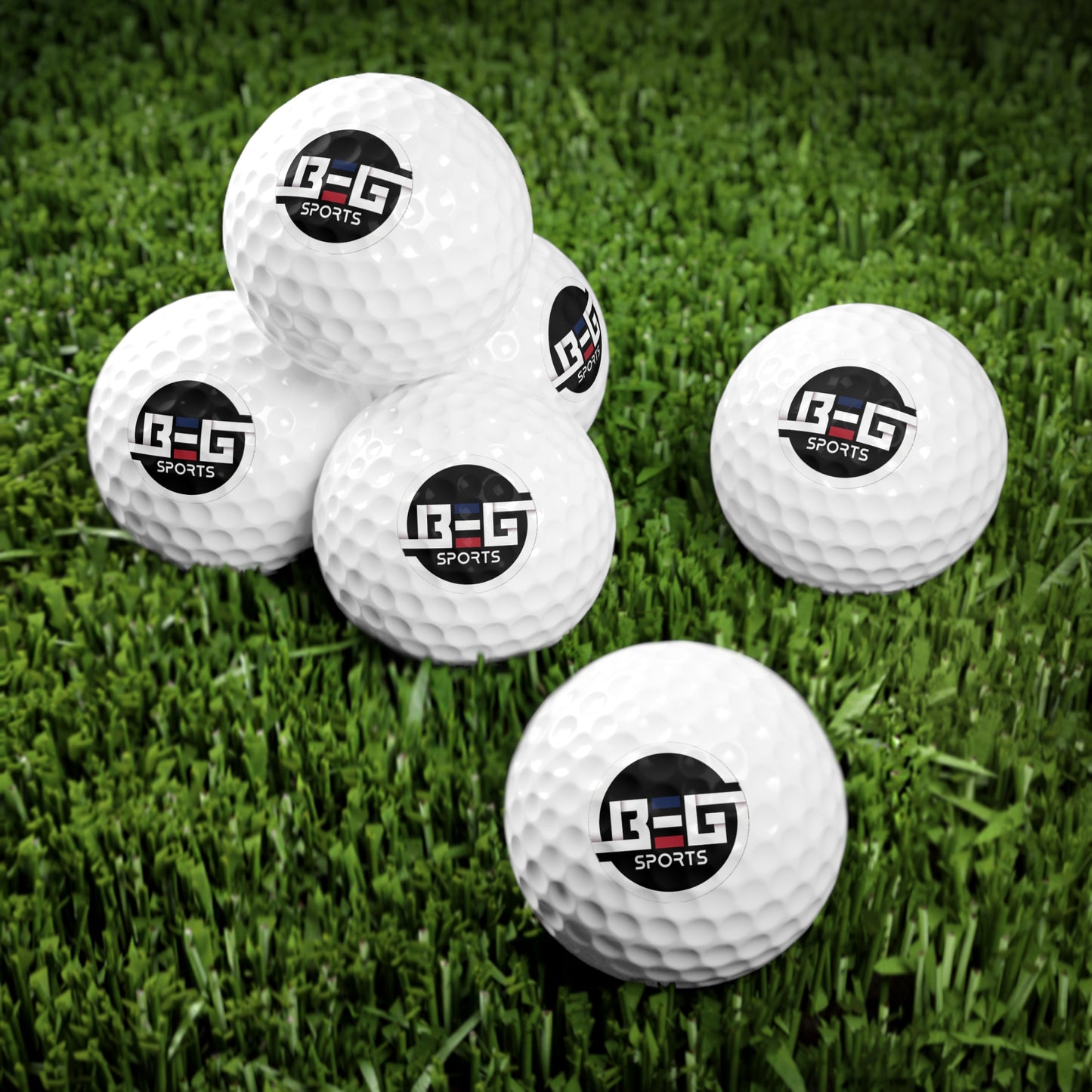 BEG Golf Balls, 6pcs