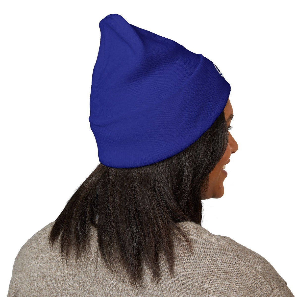 BEGnie Embroidered Classic Cuffed Beanie – Minimal Logo Knit Hat
