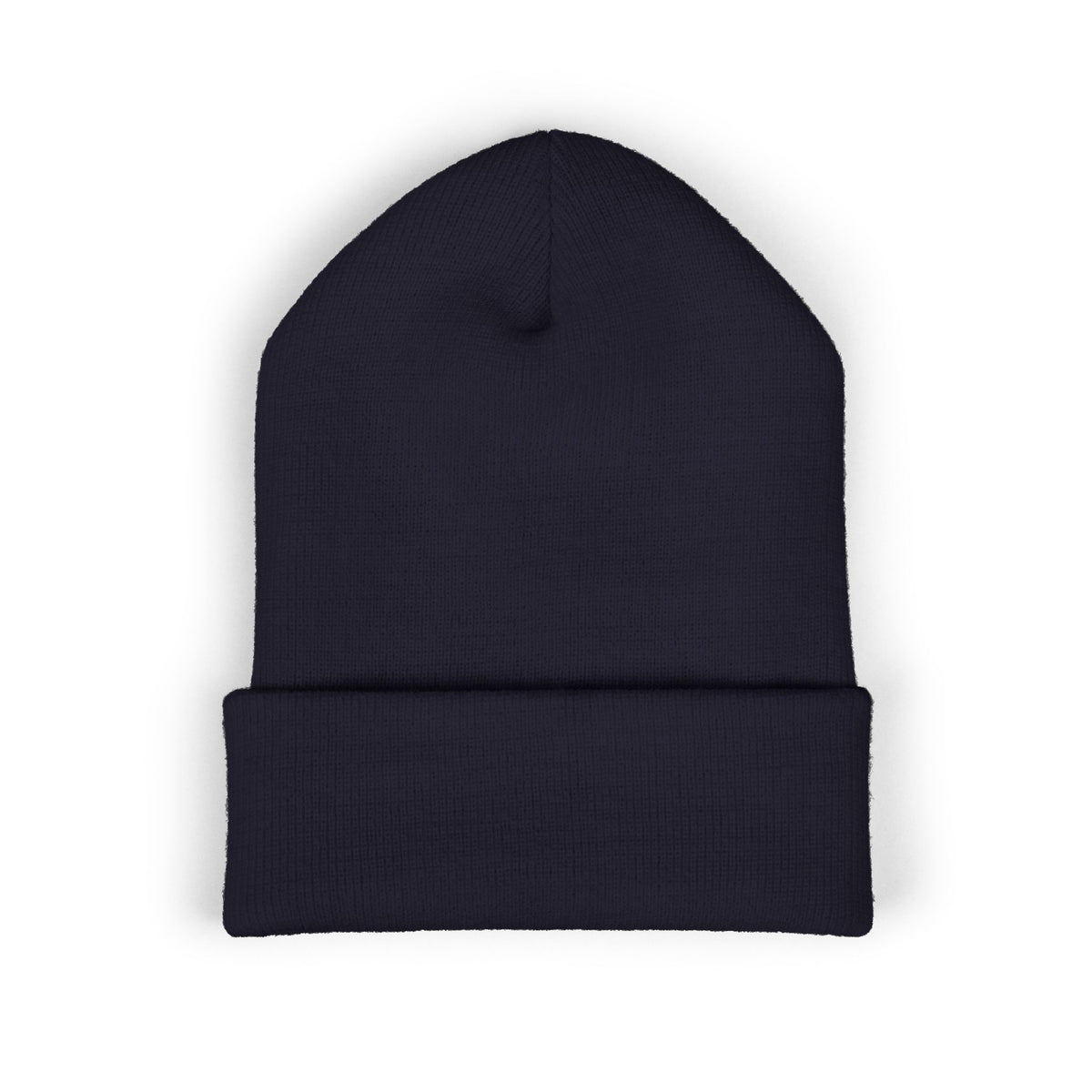 BEGnie Embroidered Classic Cuffed Beanie – Minimal Logo Knit Hat