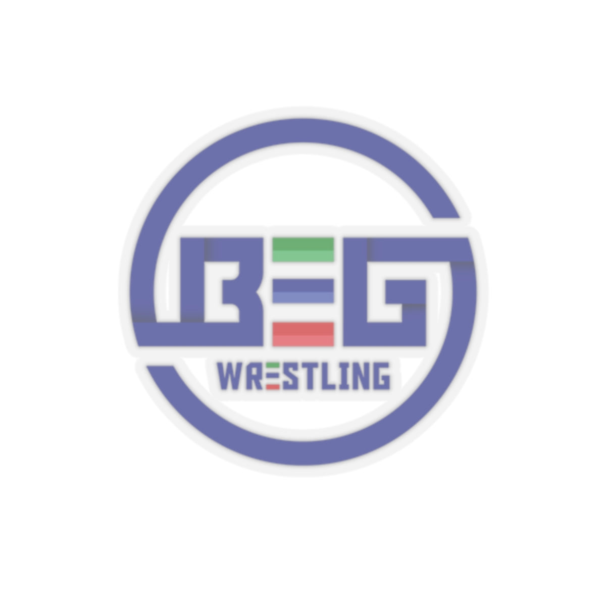 BEG Wrestling Logo Stickers