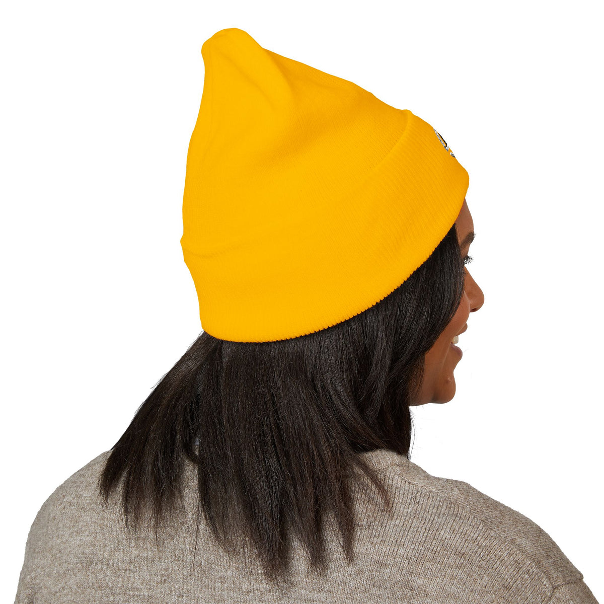 BEGnie Embroidered Classic Cuffed Beanie – Minimal Logo Knit Hat