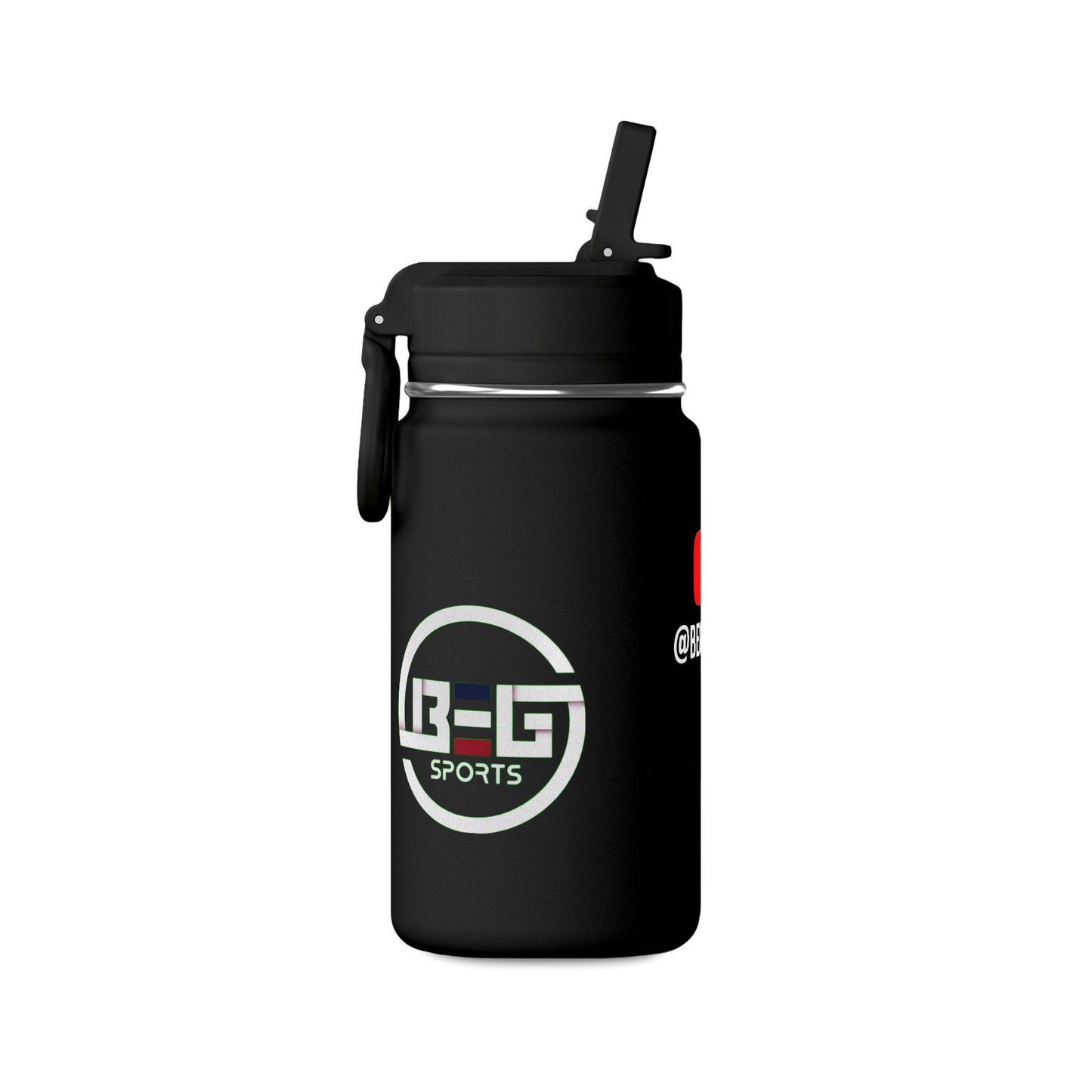 14oz Mini Water Bottle with Straw — BEG Sports