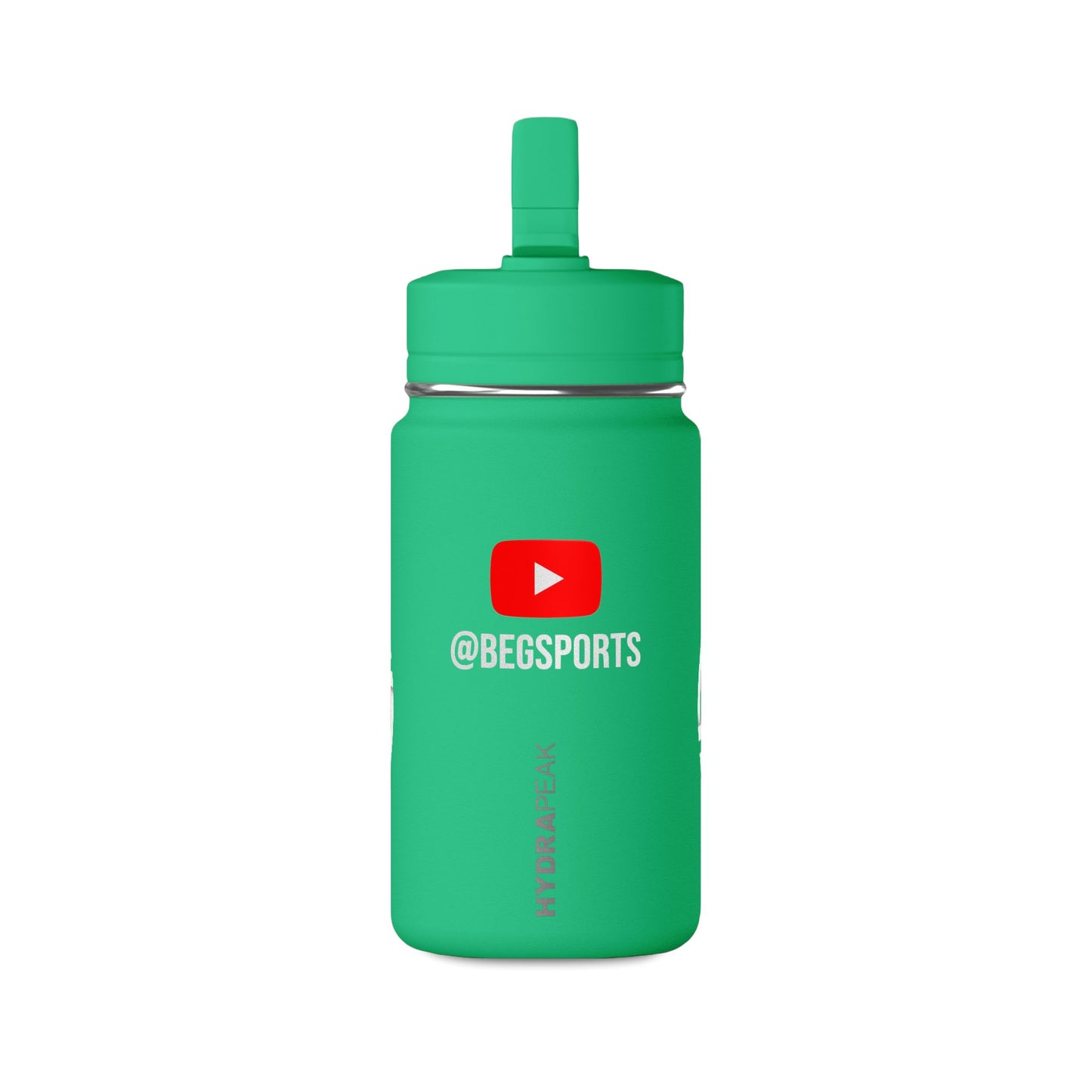 14oz Mini Water Bottle with Straw — BEG Sports