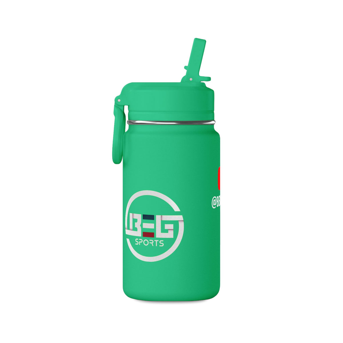 14oz Mini Water Bottle with Straw — BEG Sports