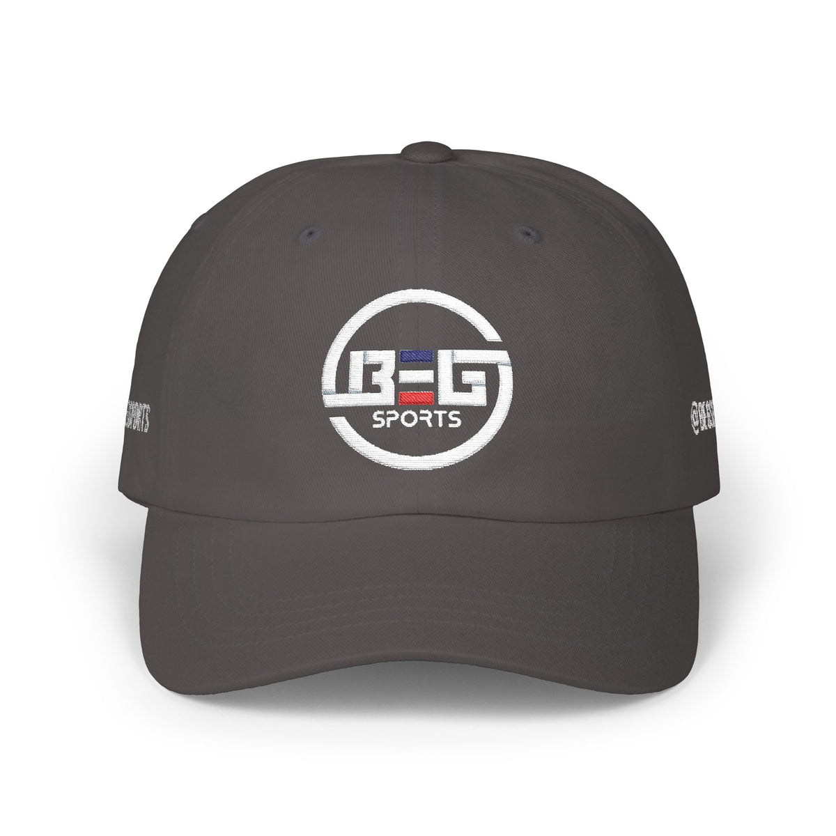 BEG Sports Embroidered Retro Sports Dad Cap with YouTube Play Button