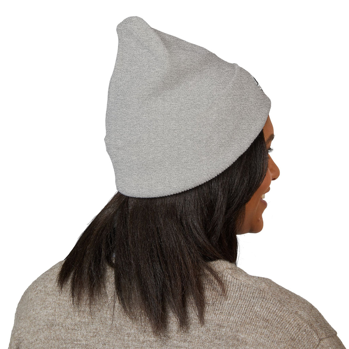 BEGnie Embroidered Classic Cuffed Beanie – Minimal Logo Knit Hat