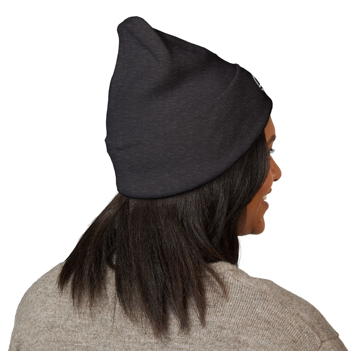 BEGnie Embroidered Classic Cuffed Beanie – Minimal Logo Knit Hat