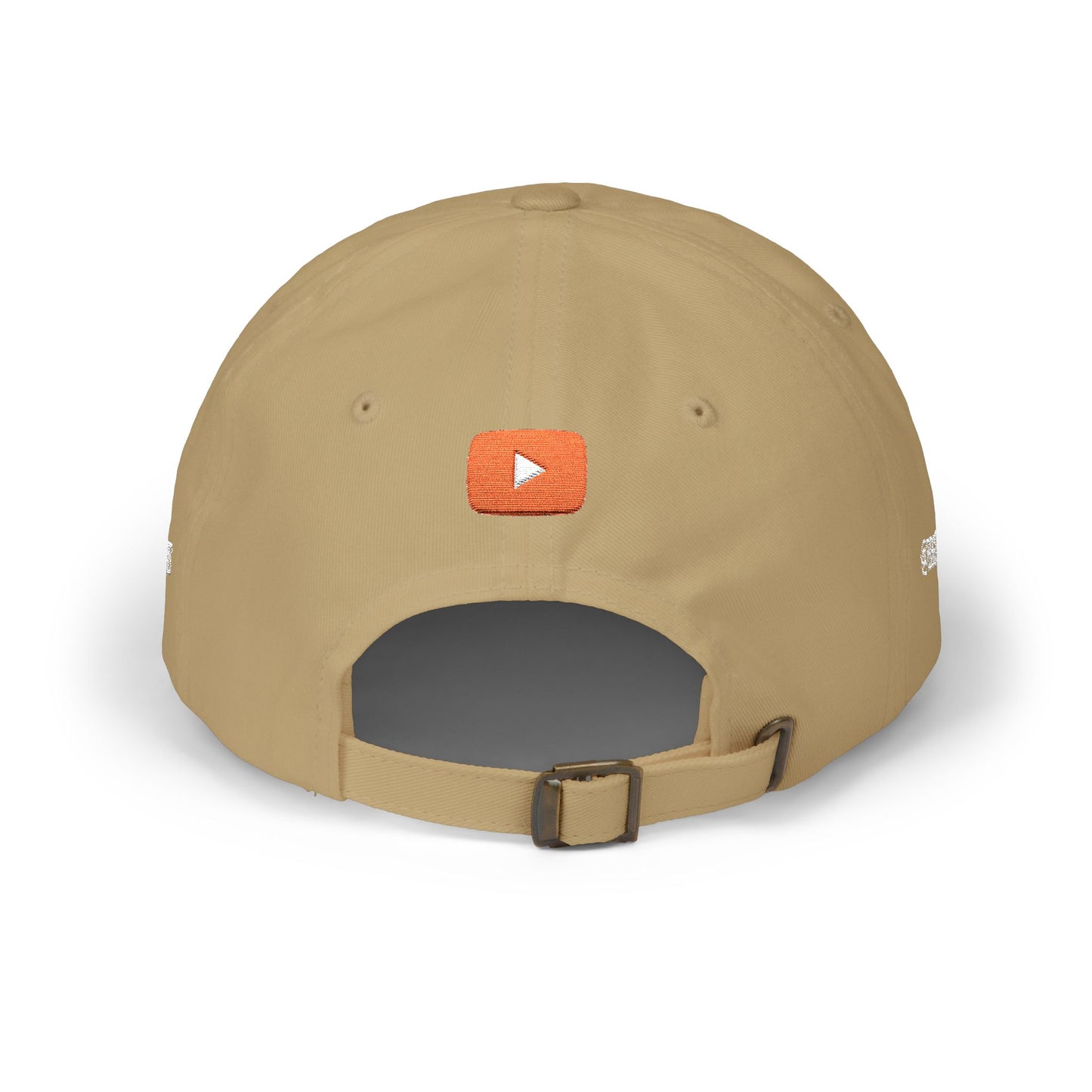 BEG Sports Embroidered Retro Sports Dad Cap with YouTube Play Button