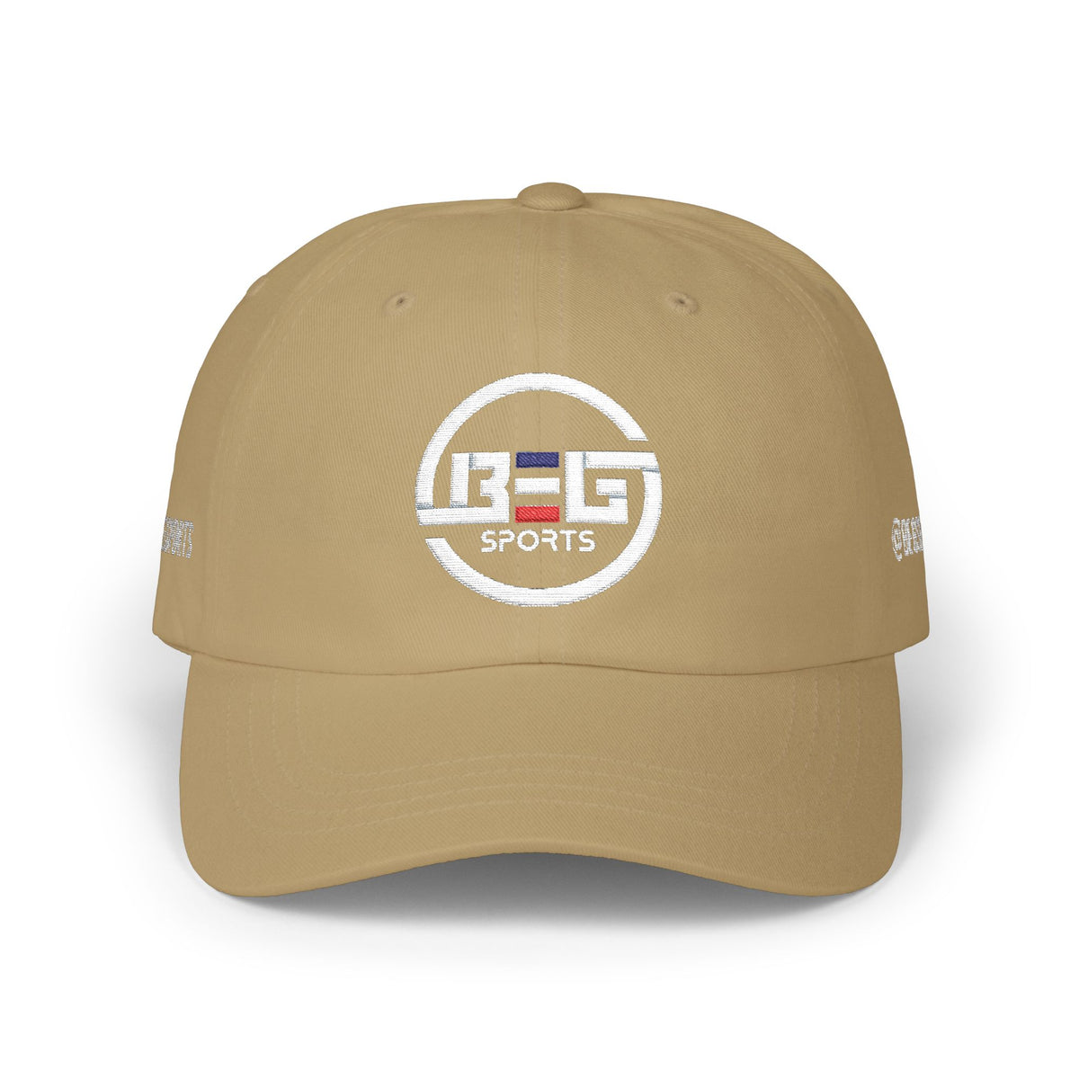 BEG Sports Embroidered Retro Sports Dad Cap with YouTube Play Button