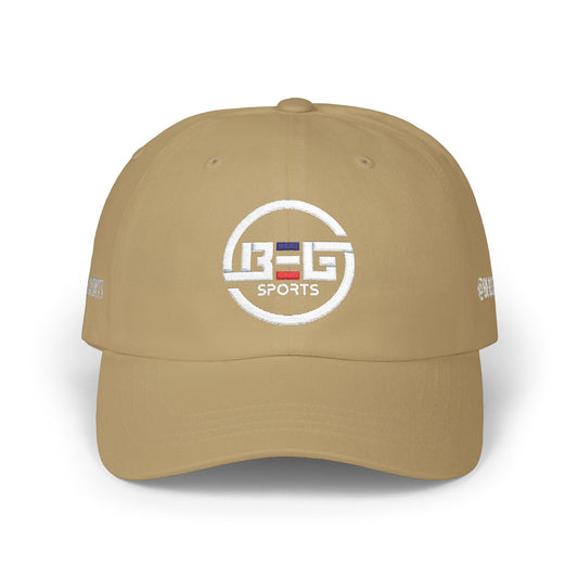 BEG Sports Embroidered Retro Sports Dad Cap with YouTube Play Button