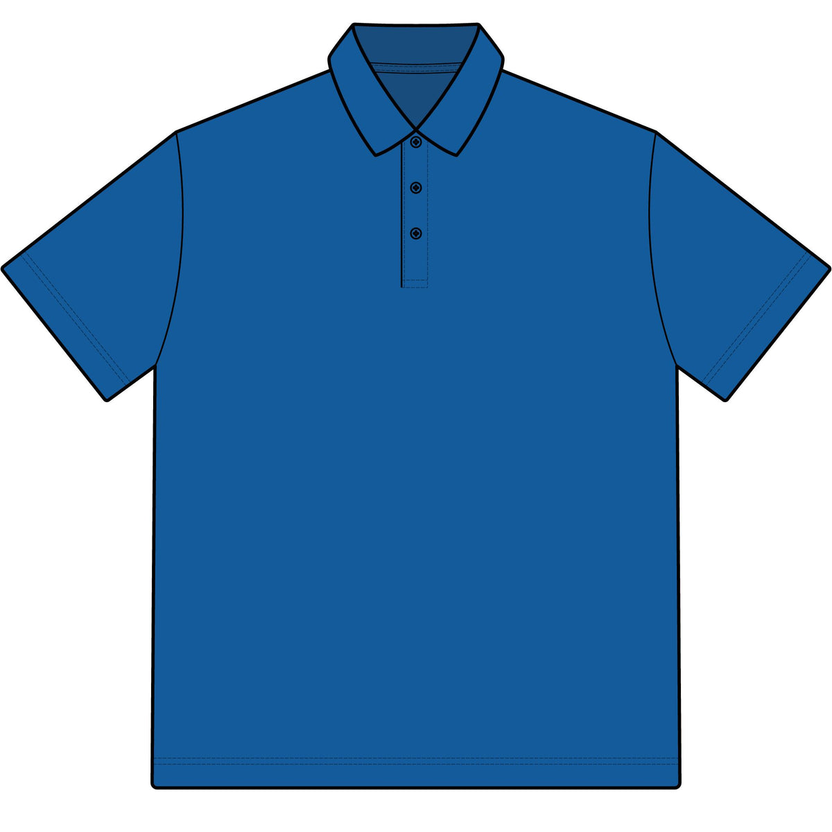 BEG Sports Dry Zone Colorblock Ottoman Polo Shirt