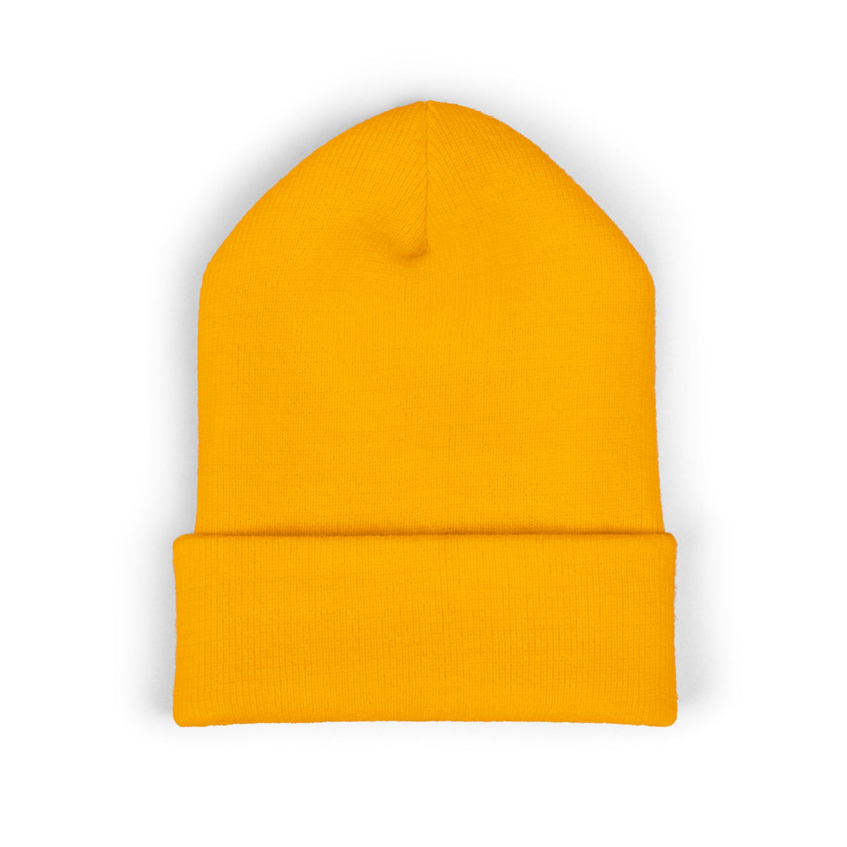 BEGnie Embroidered Classic Cuffed Beanie – Minimal Logo Knit Hat