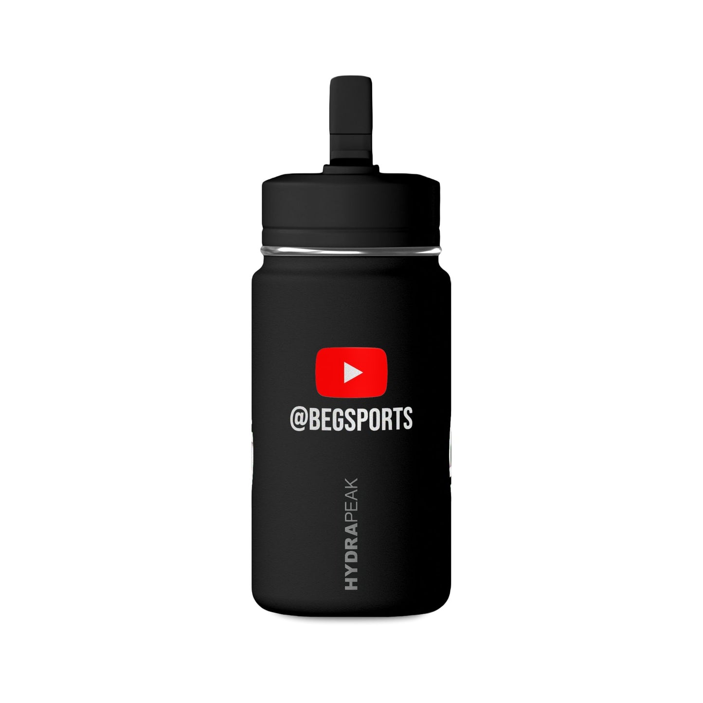 14oz Mini Water Bottle with Straw — BEG Sports