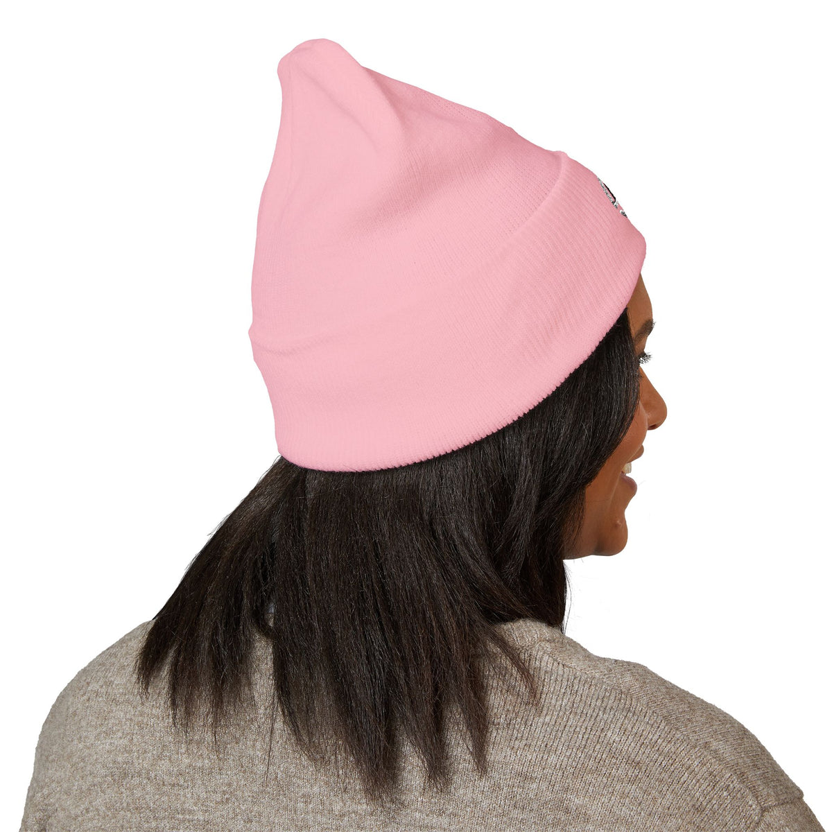 BEGnie Embroidered Classic Cuffed Beanie – Minimal Logo Knit Hat
