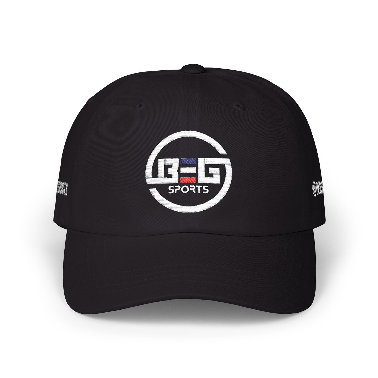 BEG Sports Embroidered Retro Sports Dad Cap with YouTube Play Button