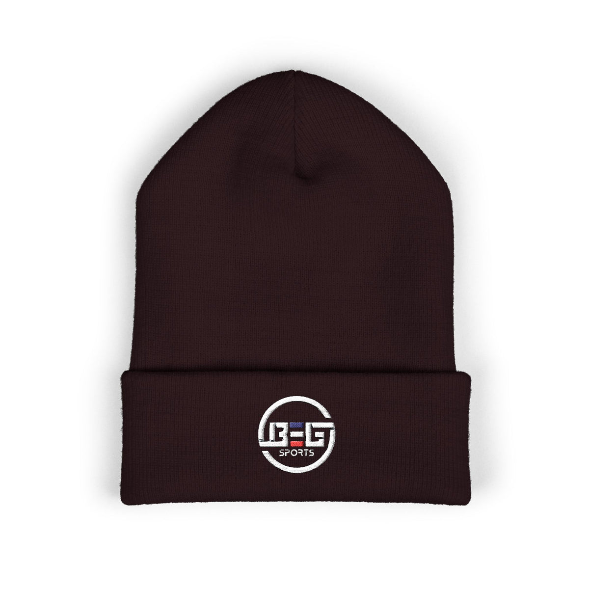 BEGnie Embroidered Classic Cuffed Beanie – Minimal Logo Knit Hat