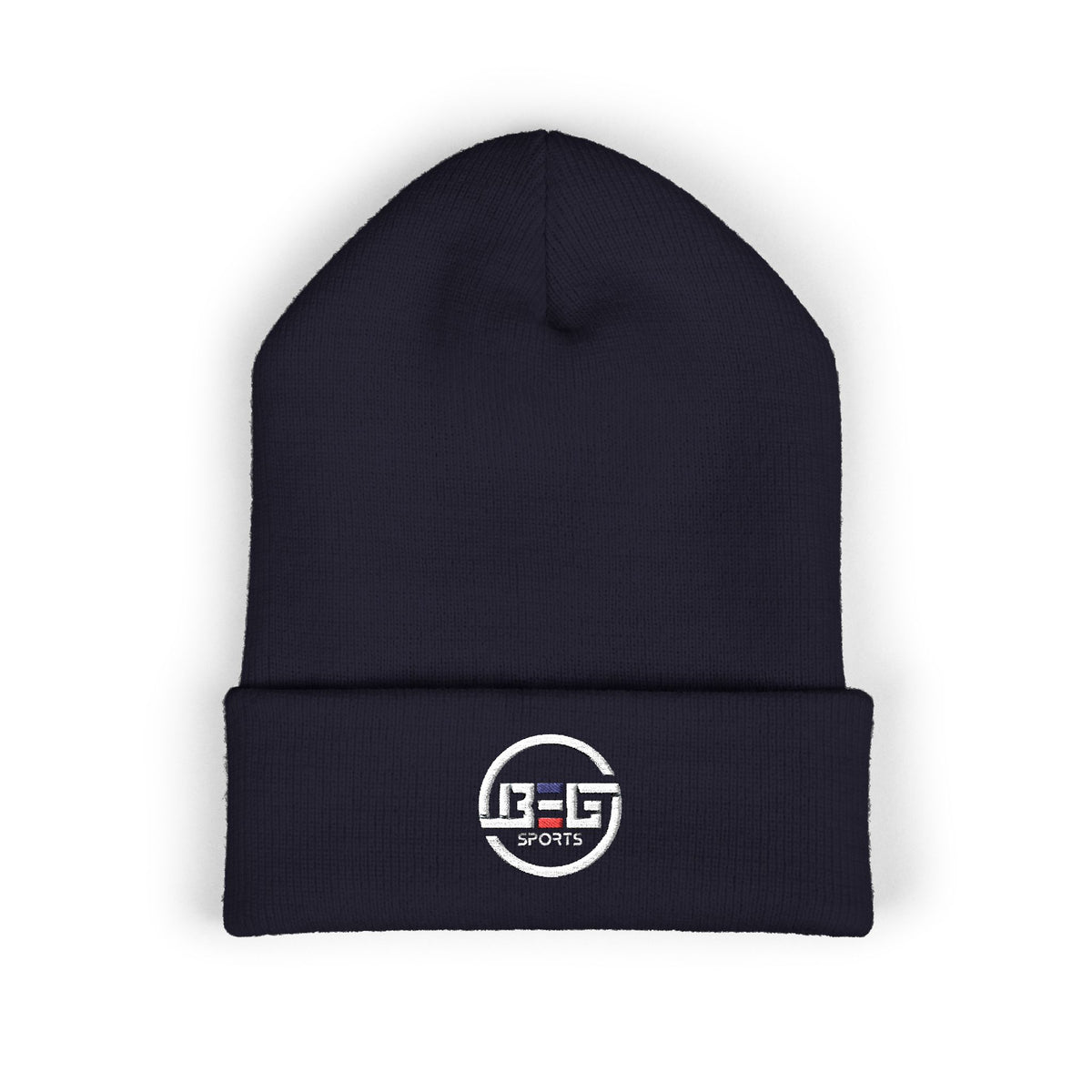 BEGnie Embroidered Classic Cuffed Beanie – Minimal Logo Knit Hat
