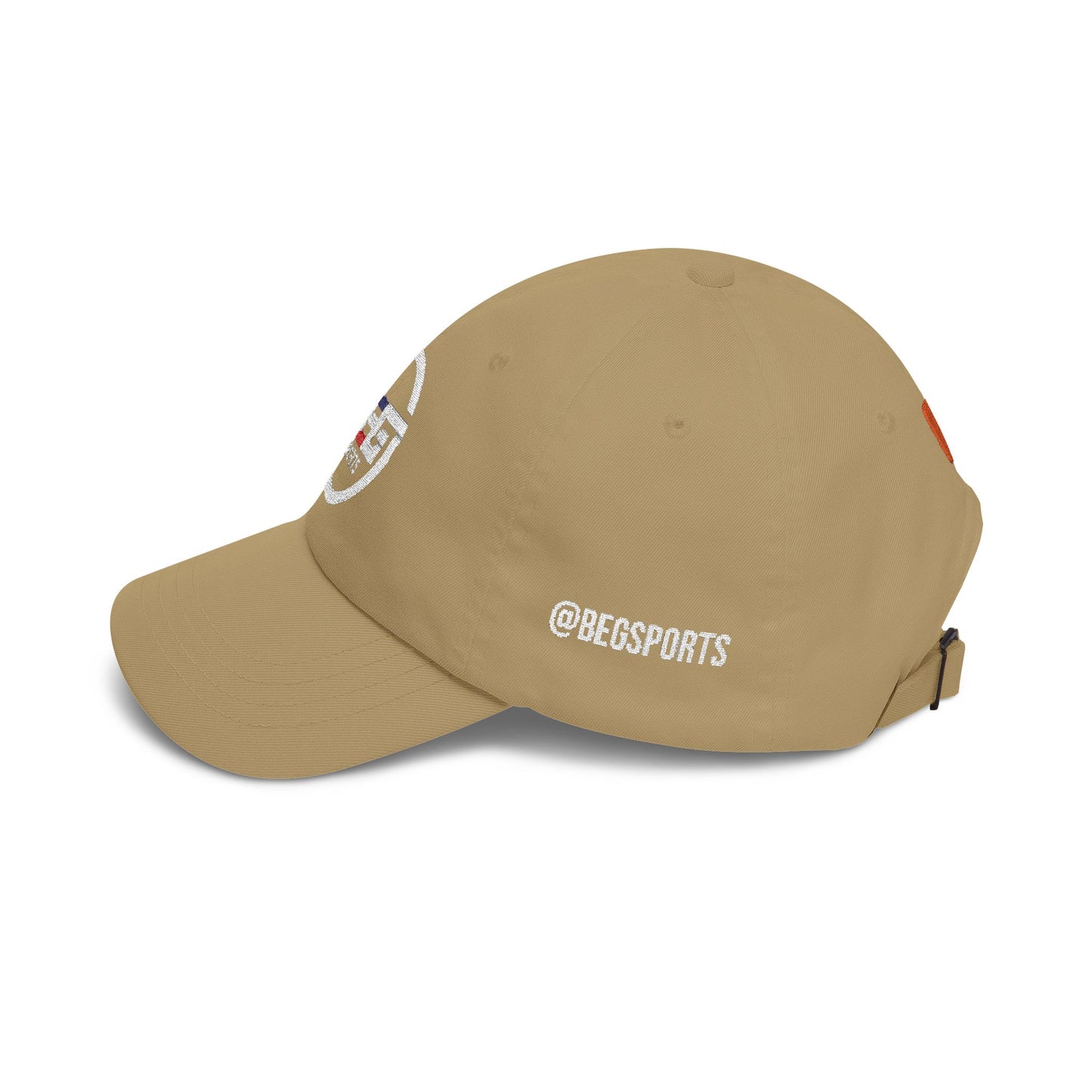 BEG Sports Embroidered Retro Sports Dad Cap with YouTube Play Button