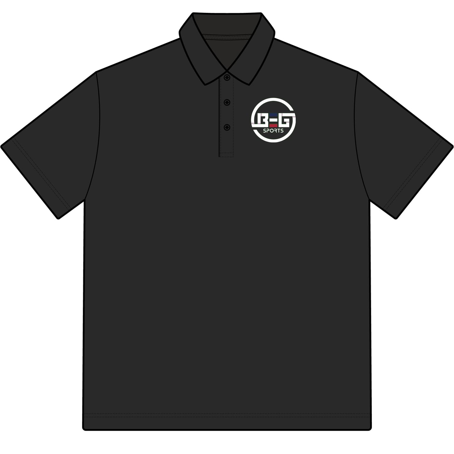 BEG Sports Dry Zone Colorblock Ottoman Polo Shirt