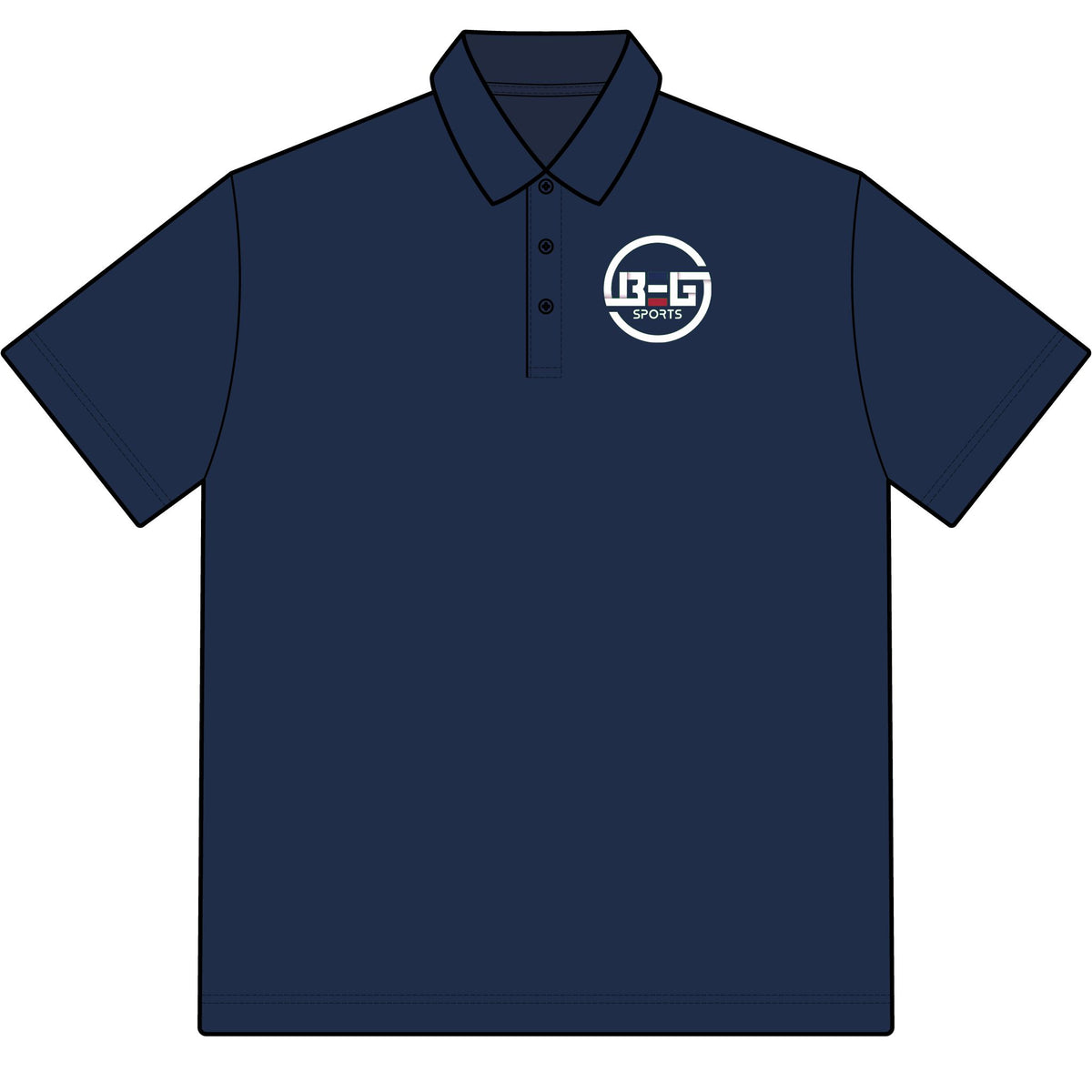 BEG Sports Dry Zone Colorblock Ottoman Polo Shirt