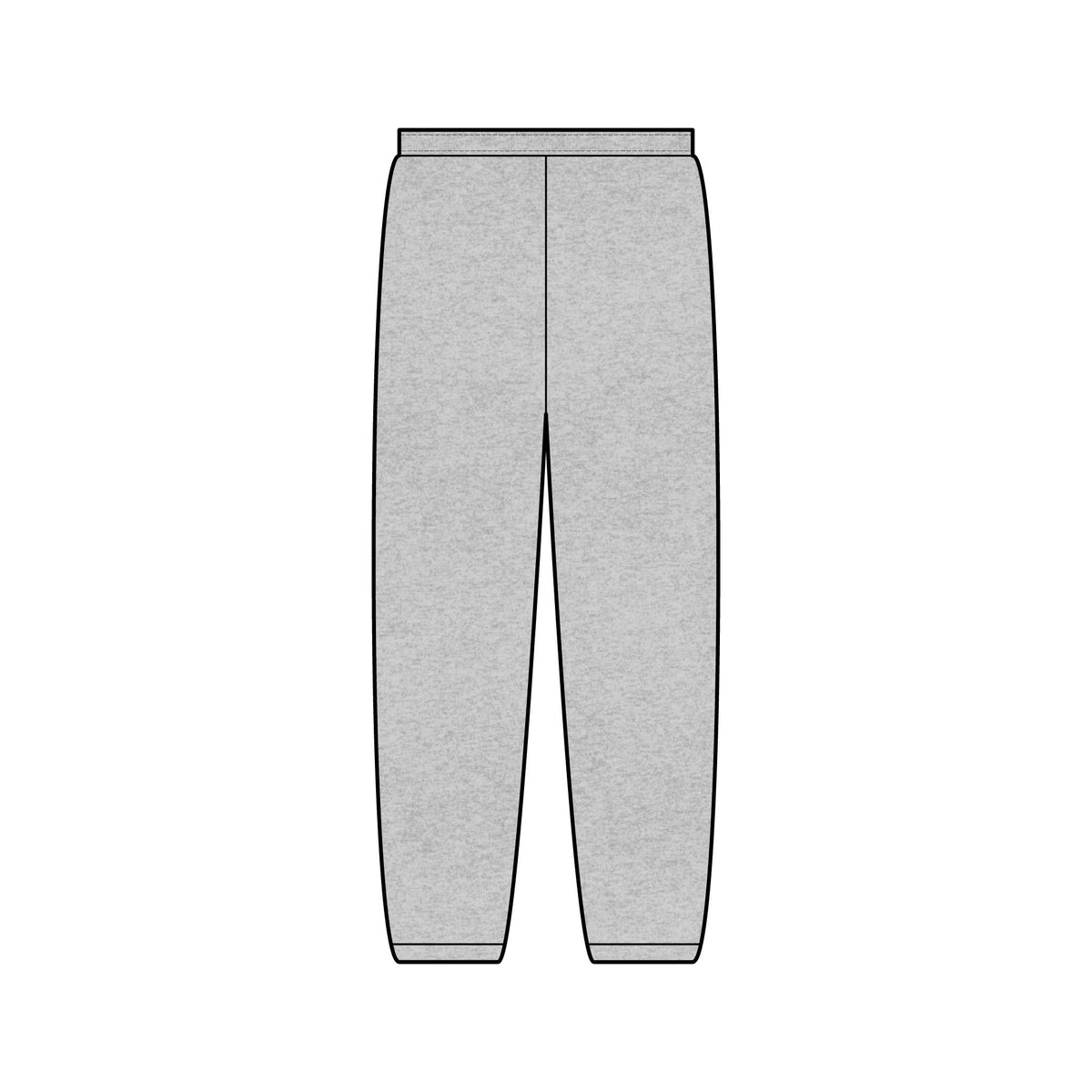 BEG Sports Logo Sweatpants - Joggers with Retro Circle Emblem