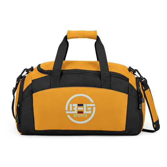 BEG Sports Athletic Gym Bag with 'L2-G Sports' Logo — Durable Duffle for Workouts & Travel