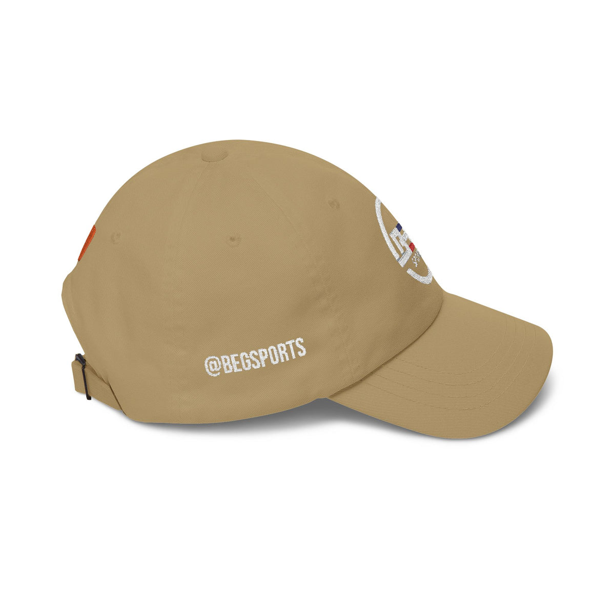 BEG Sports Embroidered Retro Sports Dad Cap with YouTube Play Button
