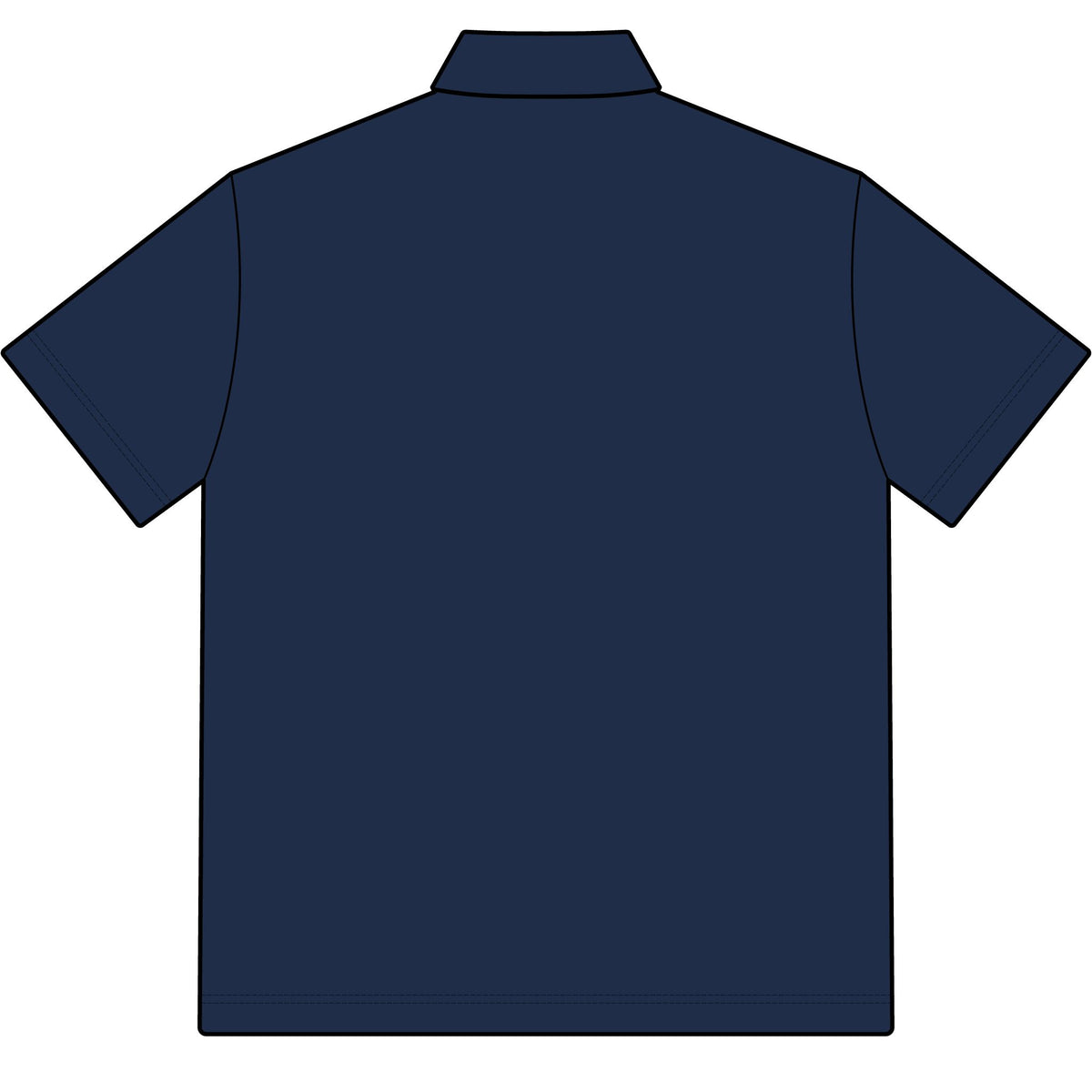 BEG Sports Dry Zone Colorblock Ottoman Polo Shirt
